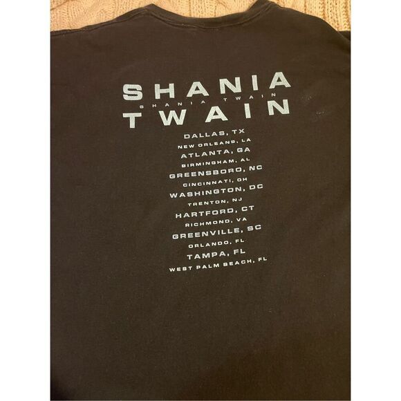 Vintage Shania Twain 1999 Country Music Concert Tour Tshirt XL - Picture 6 of 7